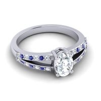 Oval Bhava Ring, 7x5mm