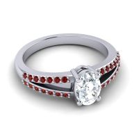 Oval Bhava Ring, 7x5mm