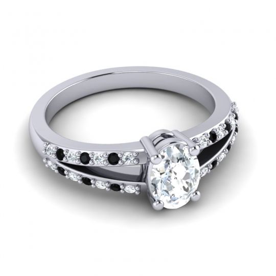 Oval Bhava Ring, 7x5mm