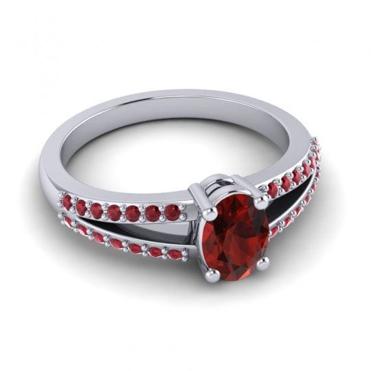 Oval Bhava Ring, 7x5mm