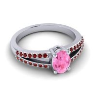 Oval Bhava Ring, 7x5mm