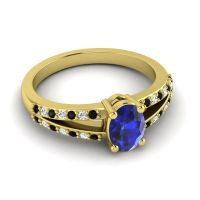 Oval Bhava Ring, 7x5mm