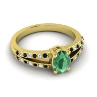 Oval Bhava Ring, 7x5mm