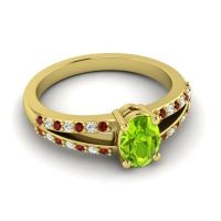 Oval Bhava Ring, 7x5mm