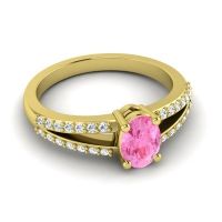 Oval Bhava Ring, 7x5mm