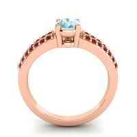 Oval Bhava Ring, 7x5mm
