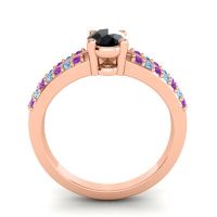 Oval Bhava Ring, 7x5mm