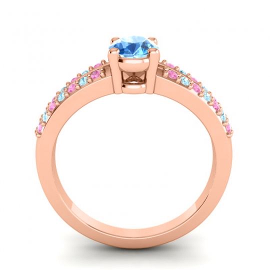 Oval Bhava Ring, 7x5mm