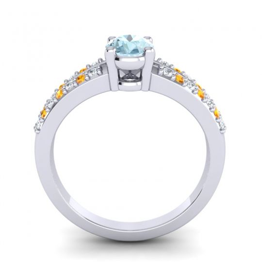 Oval Bhava Ring, 7x5mm