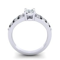 Oval Bhava Ring, 7x5mm