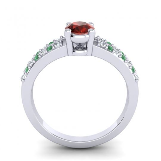 Oval Bhava Ring, 7x5mm