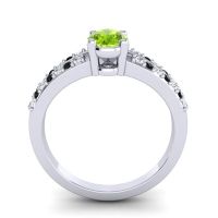 Oval Bhava Ring, 7x5mm