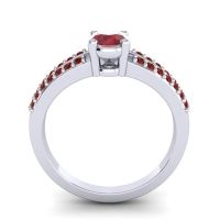 Oval Bhava Ring, 7x5mm