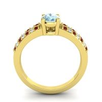 Oval Bhava Ring, 7x5mm