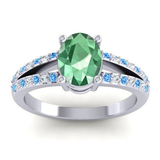 Oval Vivara Ring, 8x6mm