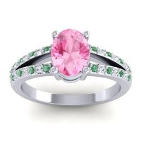 Oval Vivara Ring, 8x6mm