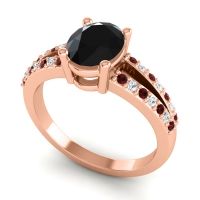 Oval Vivara Ring, 8x6mm