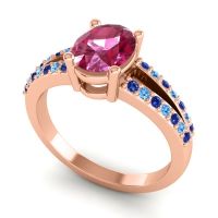 Oval Vivara Ring, 8x6mm