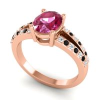 Oval Vivara Ring, 8x6mm