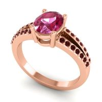 Oval Vivara Ring, 8x6mm