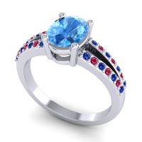 Oval Vivara Ring, 8x6mm