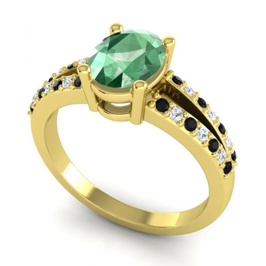 Oval Vivara Ring, 8x6mm