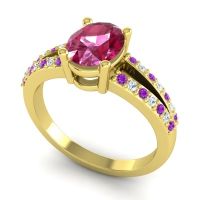 Oval Vivara Ring, 8x6mm