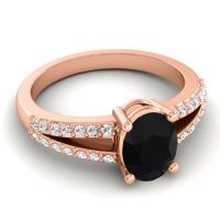 Oval Vivara Ring, 8x6mm