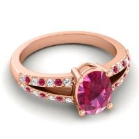 Oval Vivara Ring, 8x6mm