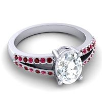 Oval Vivara Ring, 8x6mm