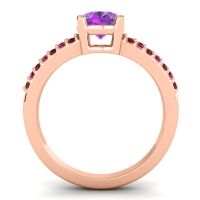 Oval Vivara Ring, 8x6mm