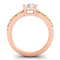 Oval Vivara Ring, 8x6mm