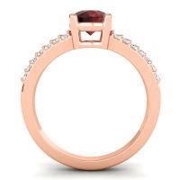 Oval Vivara Ring, 8x6mm