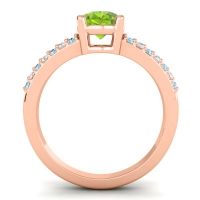 Oval Vivara Ring, 8x6mm