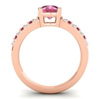 Oval Vivara Ring, 8x6mm