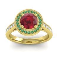 Halo Udatta Ring