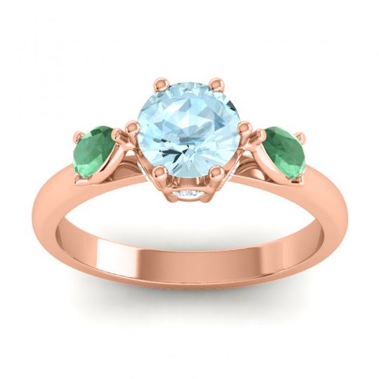 Three Stone Atta Ring