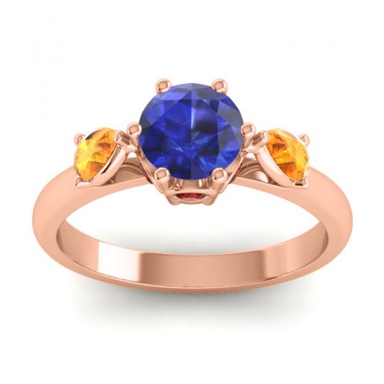 Three Stone Atta Ring