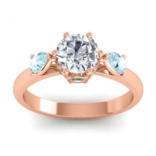 Three Stone Atta Ring