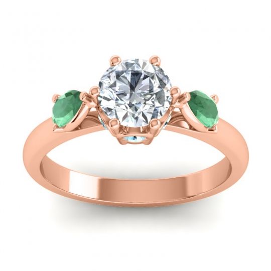 Three Stone Atta Ring