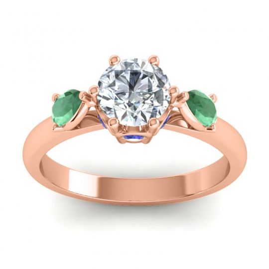 Three Stone Atta Ring