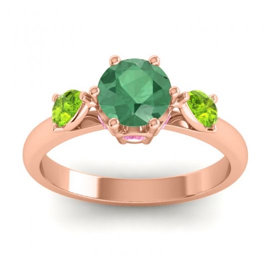 Three Stone Atta Ring