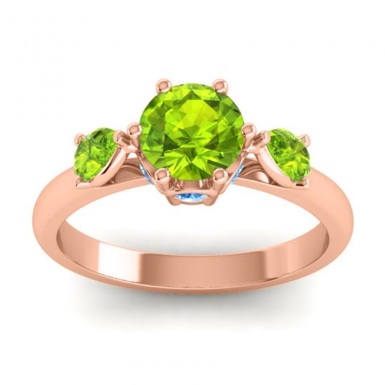 Three Stone Atta Ring