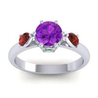 Three Stone Atta Ring