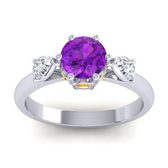 Three Stone Atta Ring
