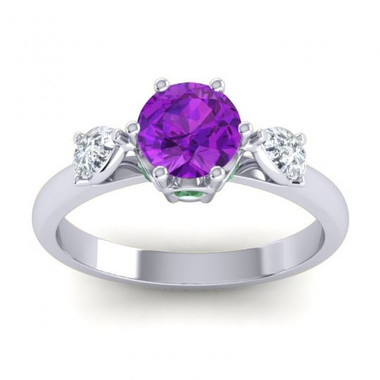 Three Stone Atta Ring