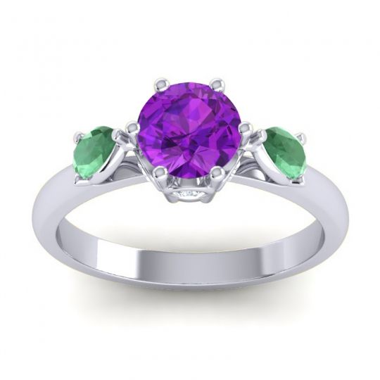 Three Stone Atta Ring