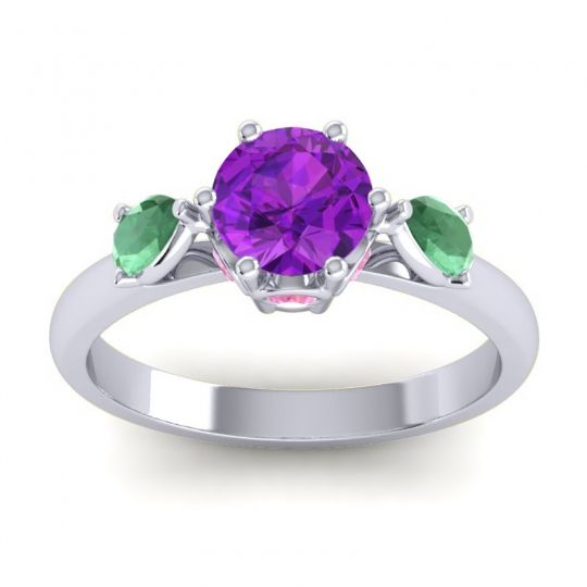 Three Stone Atta Ring