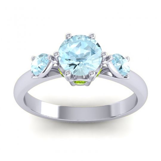 Three Stone Atta Ring