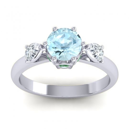 Three Stone Atta Ring